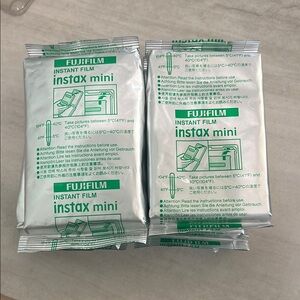 Fujifilm Instax Mini Film Pack - Silver and Green